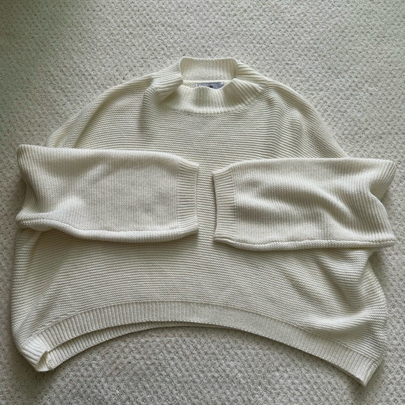 Adika Cream Women's Cowl Neck Sweater - Picture 1 of 3